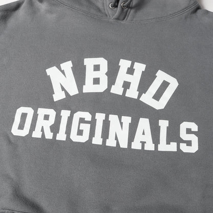 24AW カレッジロゴ スウェット パーカー(BASIC SWEAT HOODIE LS)