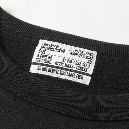 ×Disney ミッキーマウス クルーネック スウェット