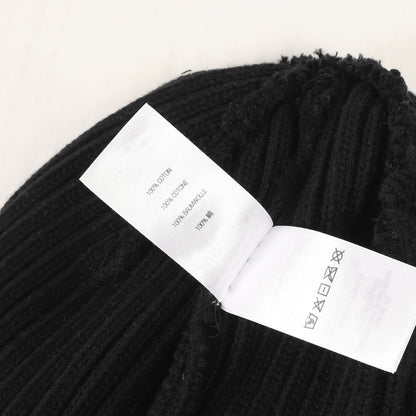 24SS オーバーダイ加工 コットンニット ビーニー(Overdyed Beanie)
