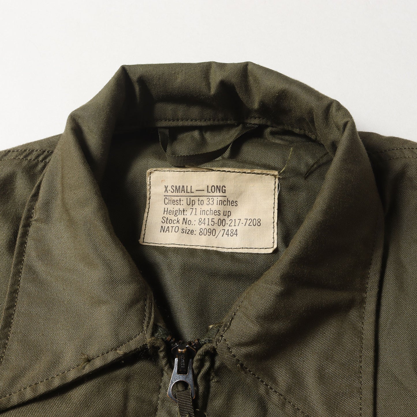 70s 米軍実物 U.S.ARMY フライヤーズ ライトウェイト ヘリクルー ノーメックス ジャケット(ALPHA社製)