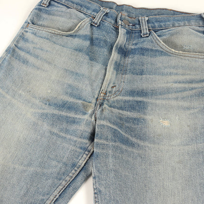 [雰囲気抜群] 80s 646-0217 ベルボトム デニムパンツ