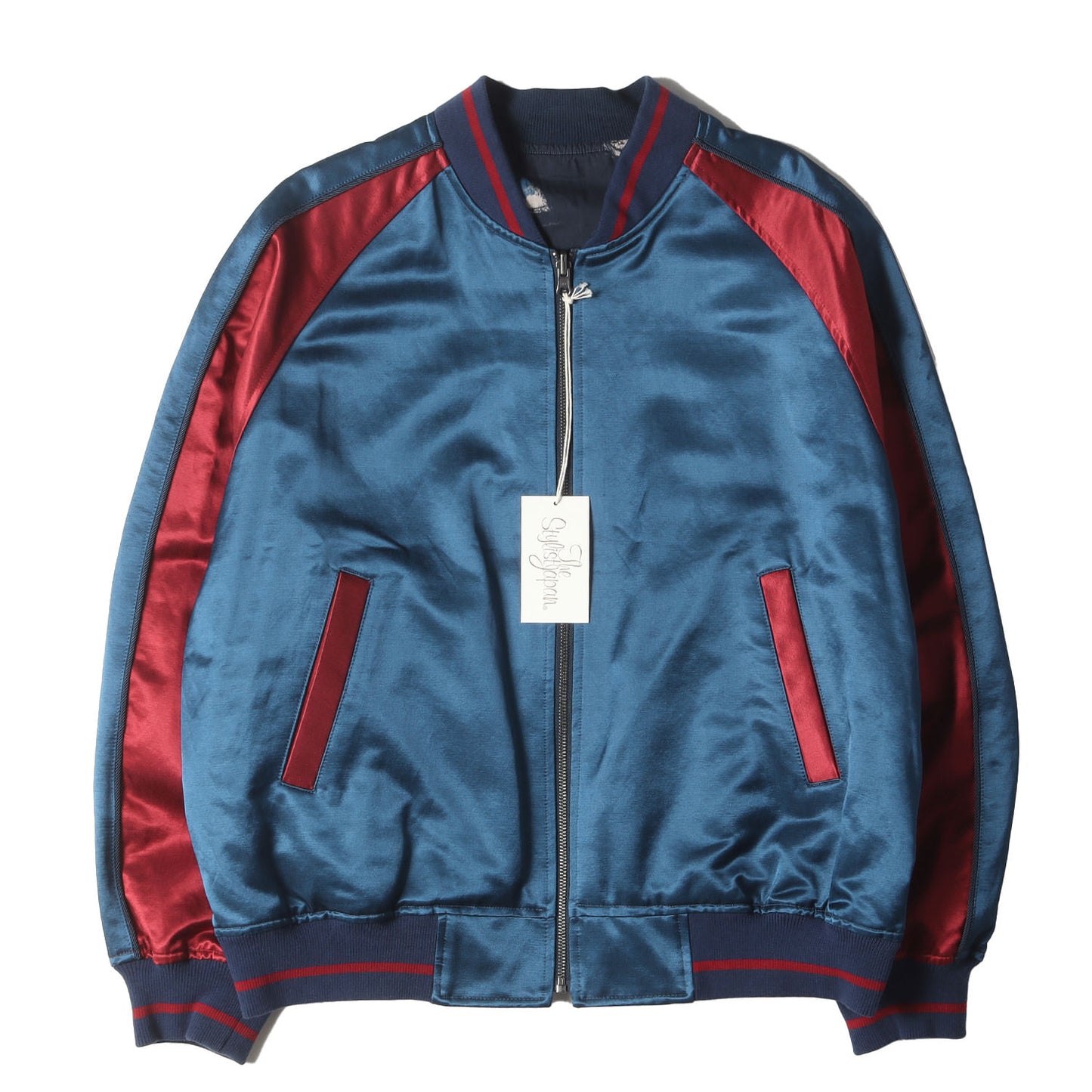 21SS ×D. F Widest サテン×ブラッシュカモ リバーシブル スカジャン(VW Jacket)