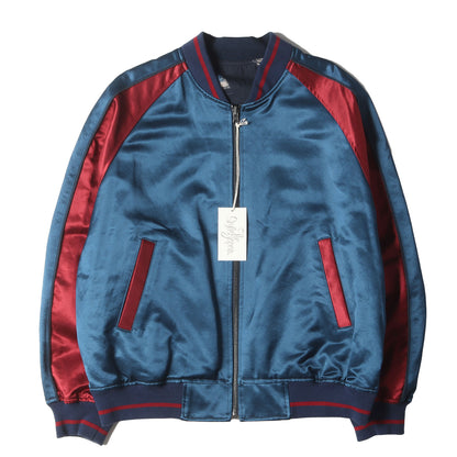 21SS ×D. F Widest サテン×ブラッシュカモ リバーシブル スカジャン(VW Jacket)