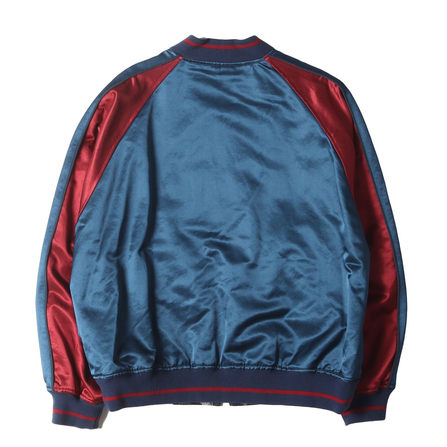 21SS ×D. F Widest サテン×ブラッシュカモ リバーシブル スカジャン(VW Jacket)