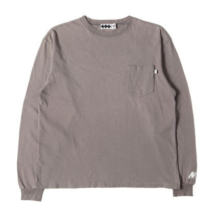 90s ×GOODENOUGH ×MORE ABOUT LESS 背ロゴ ロングスリーブ ポケット Tシャツ(1999年モデル)
