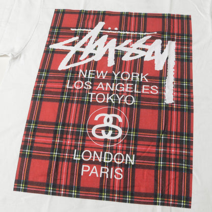 タータンチェック ワールドツアーロゴ Tシャツ