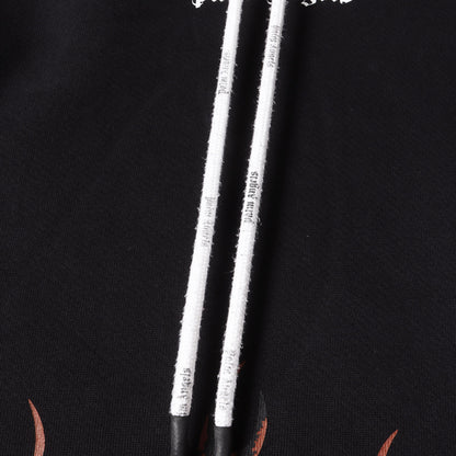 20AW タイガーフレイム オーバーサイズ ヘビー スウェットパーカー(TIGER FLAMES HOODIE)