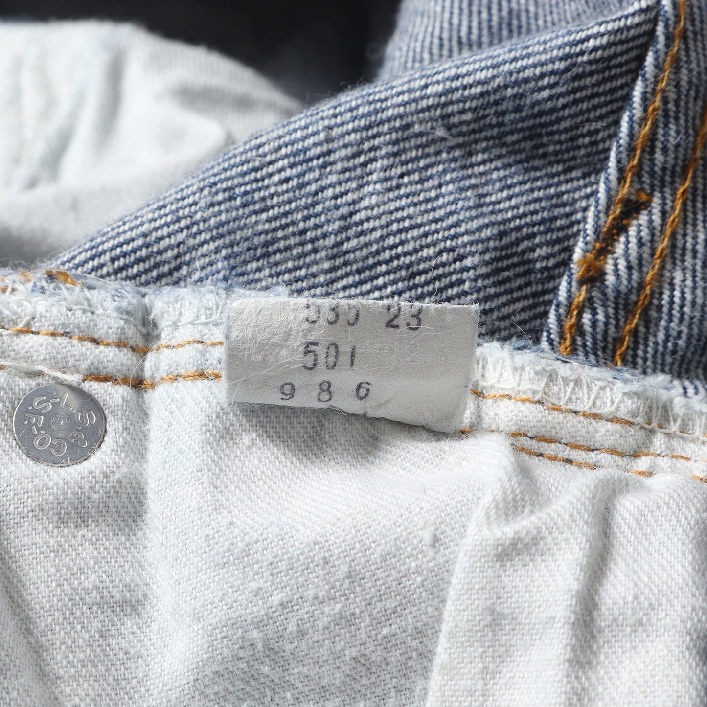 [希少 濃紺] 70s 501 66後期 デニムパンツ