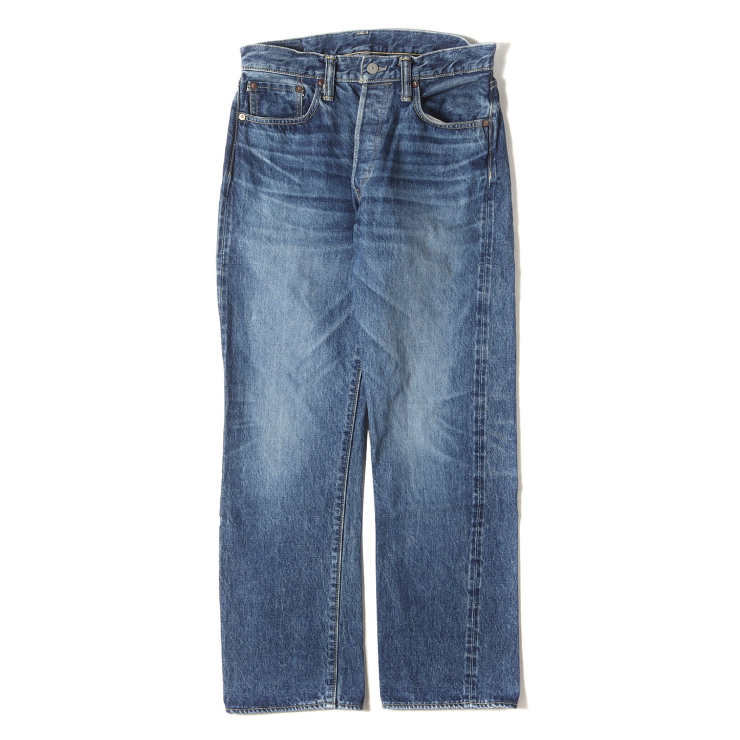 現行モデル 1947年モデル ヴィンテージ加工 デニムパンツ(14.25oz. DENIM 1947 AGED MODEL)