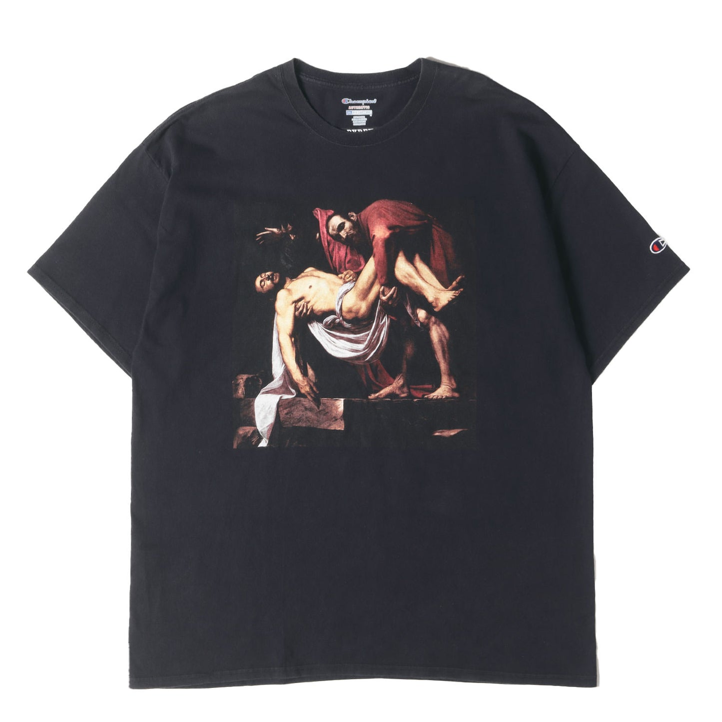 ×Champion 絵画グラフィック Tシャツ