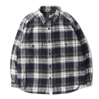 タータンチェック フランネルシャツ(VANNING PLAID LS SHIRT)