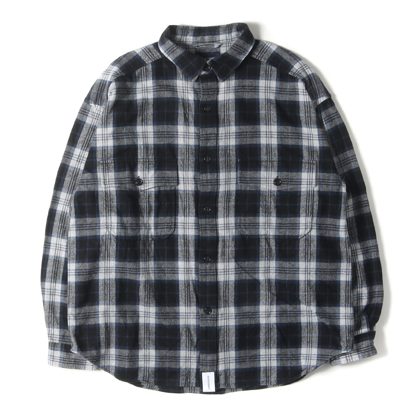 22AW タータンチェック フランネルシャツ(CPOC PLAID LS SHIRT)