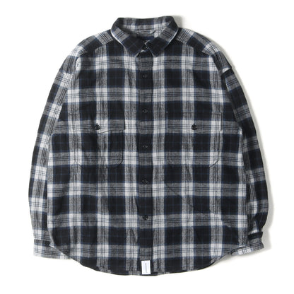 22AW タータンチェック フランネルシャツ(CPOC PLAID LS SHIRT)