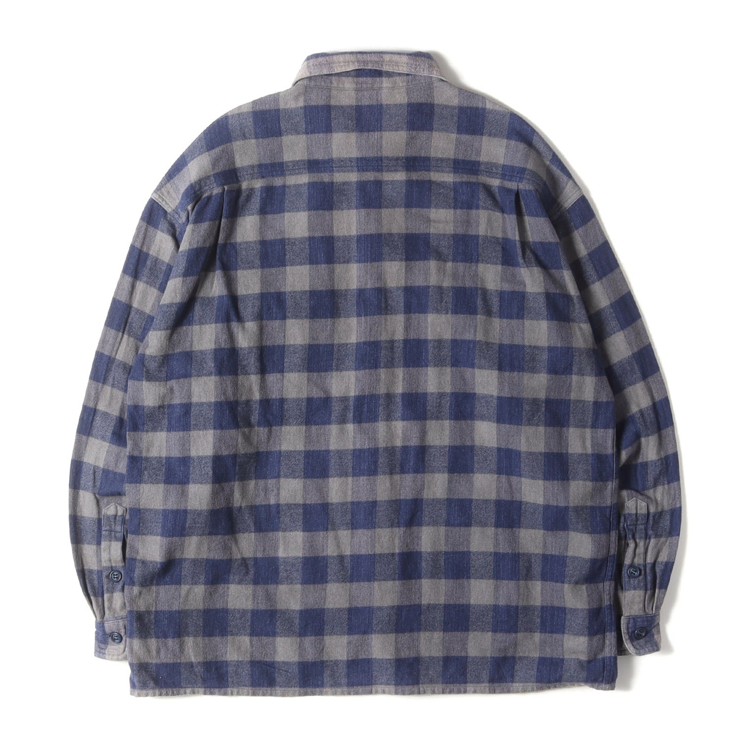 20SS ブロックチェック フランネルシャツ(VANNING CHECK L/S SHIRT)