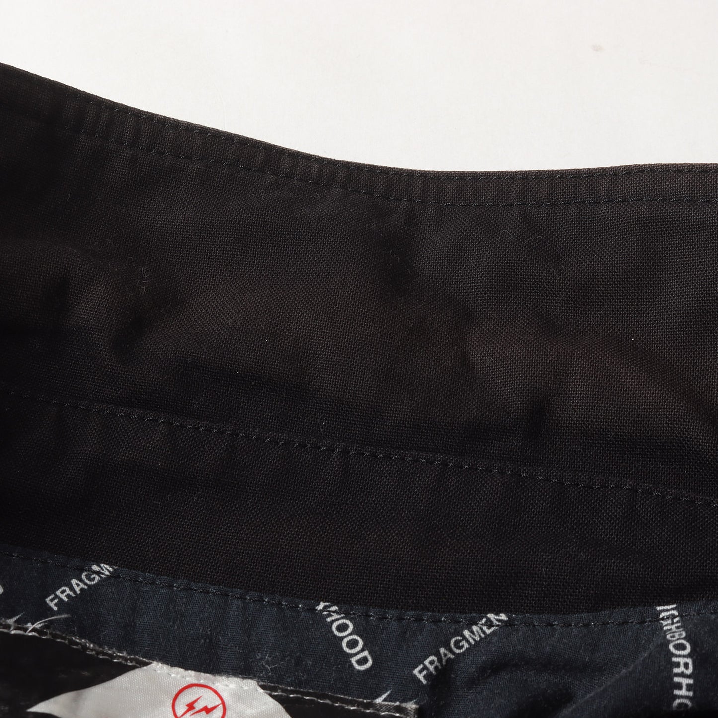 00s ×fragment design ワッペン付き コットン ダブルライダースジャケット(NH CUSTOM RIDERS / C-JKT)