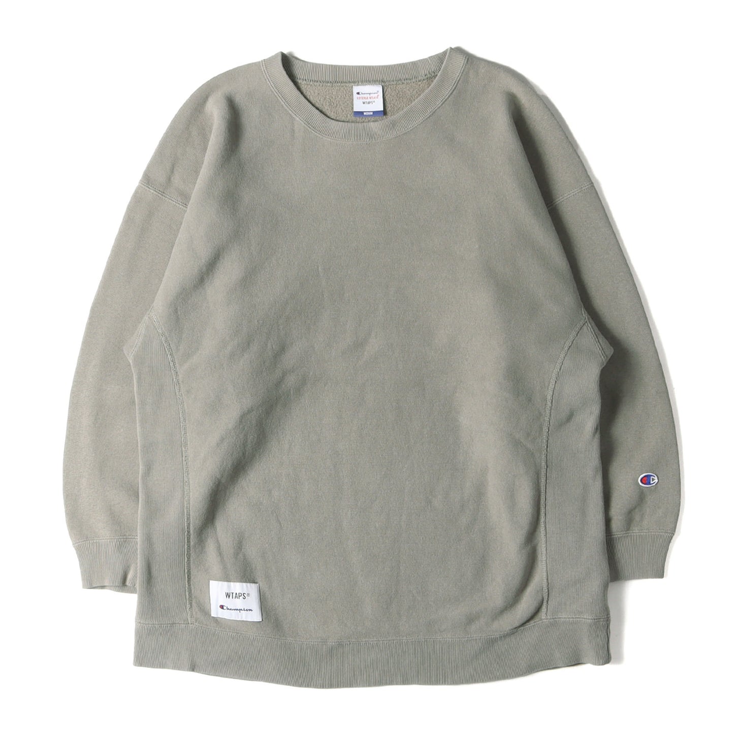 21AW ×Champion オーバーサイズ クルーネック スウェット(ACADEMY CREWNECK)