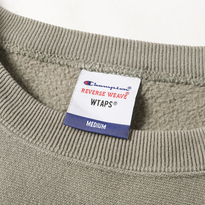 21AW ×Champion オーバーサイズ クルーネック スウェット(ACADEMY CREWNECK)