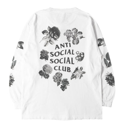 フラワーロゴ ロングスリーブ Tシャツ