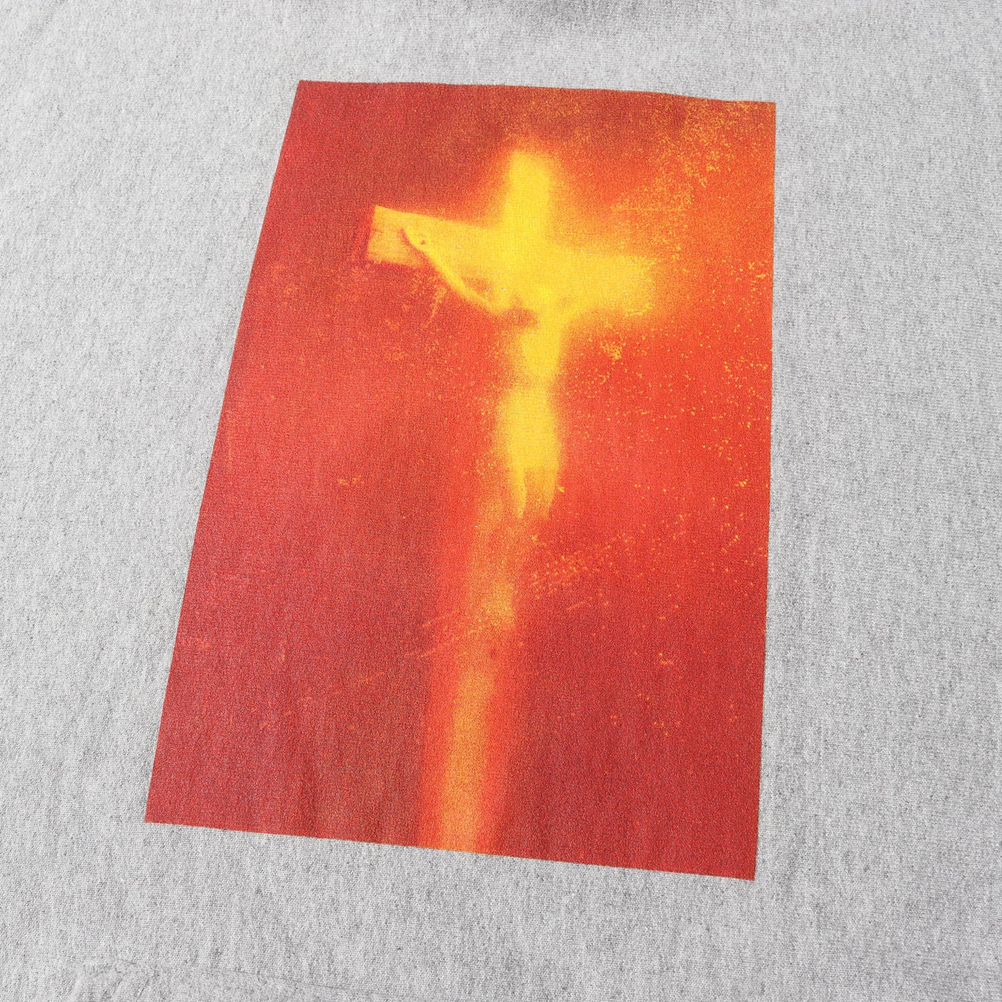 ×Andres Serrano キリスト スウェットパーカー(Piss Christ Hooded Sweatshir)