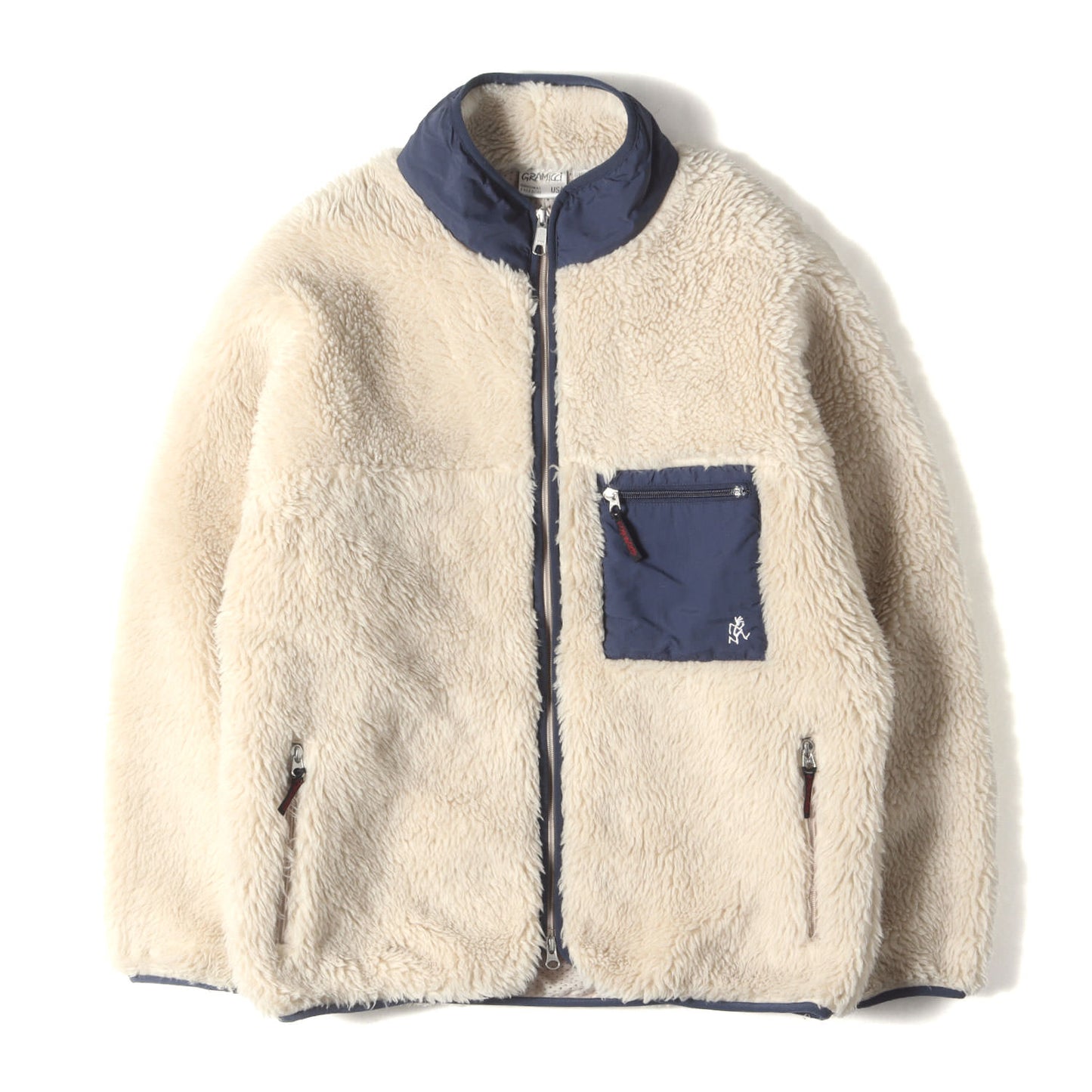 フリースボア フルジップ ジャケット