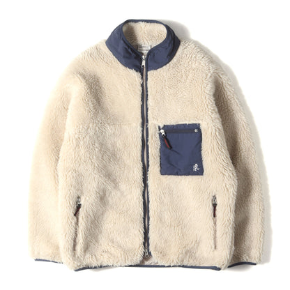 フリースボア フルジップ ジャケット