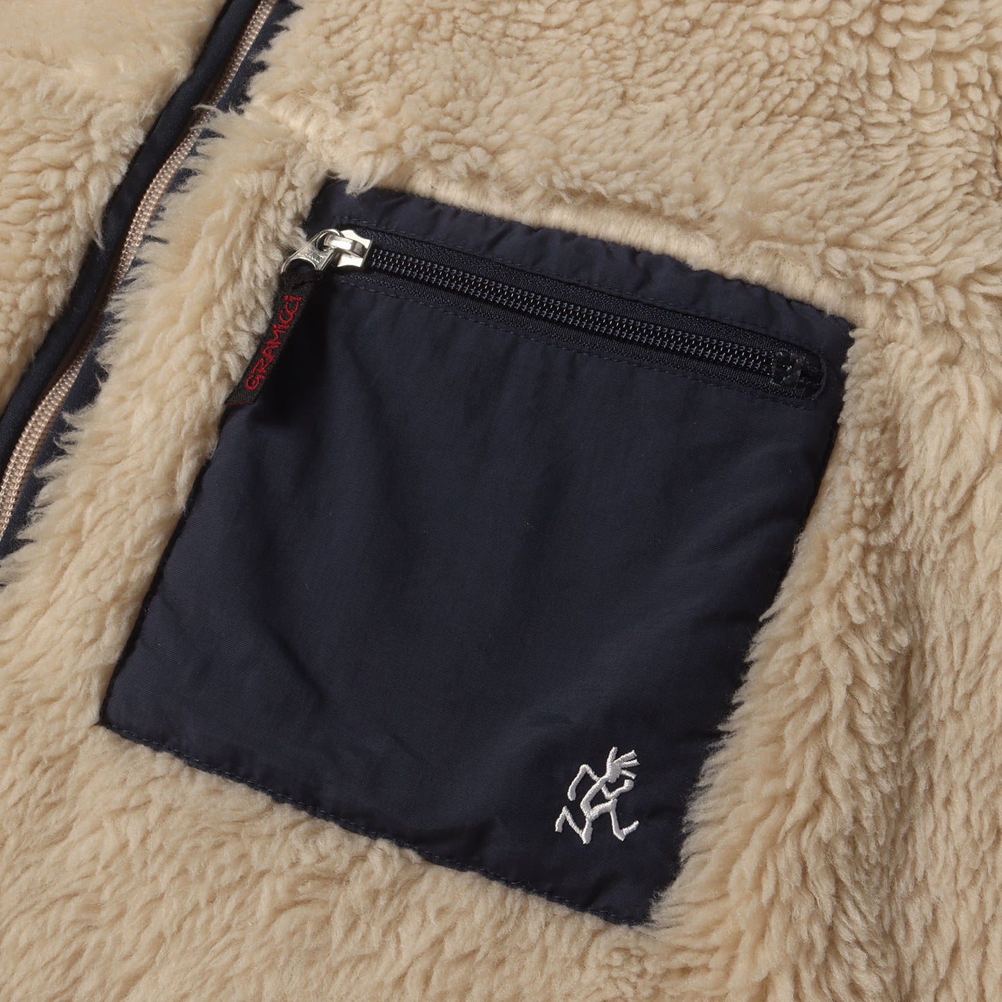 フリースボア フルジップ ジャケット