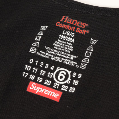24SS ×MM6 Maison Margiela タンクトップ(Tagless Tank Top 1 Pack)