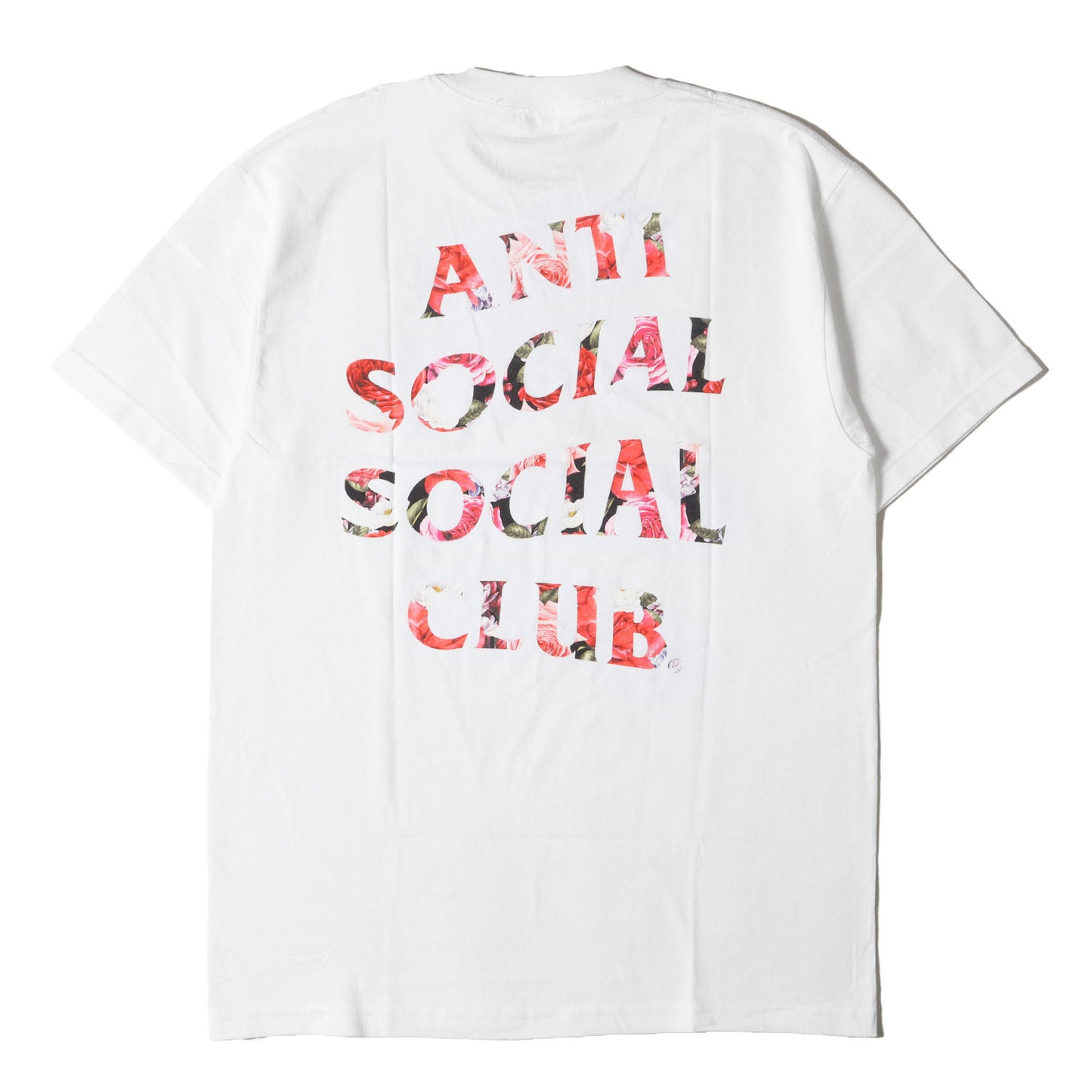 ローズ柄 ブランドロゴ Tシャツ