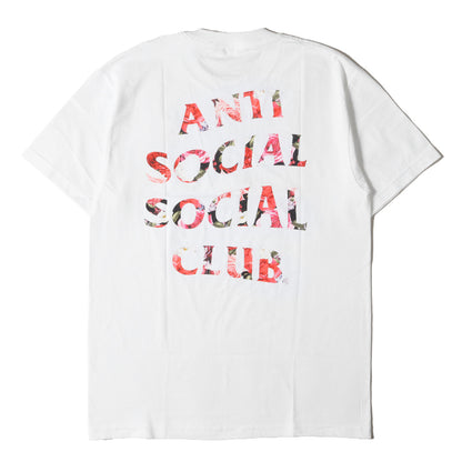 ローズ柄 ブランドロゴ Tシャツ