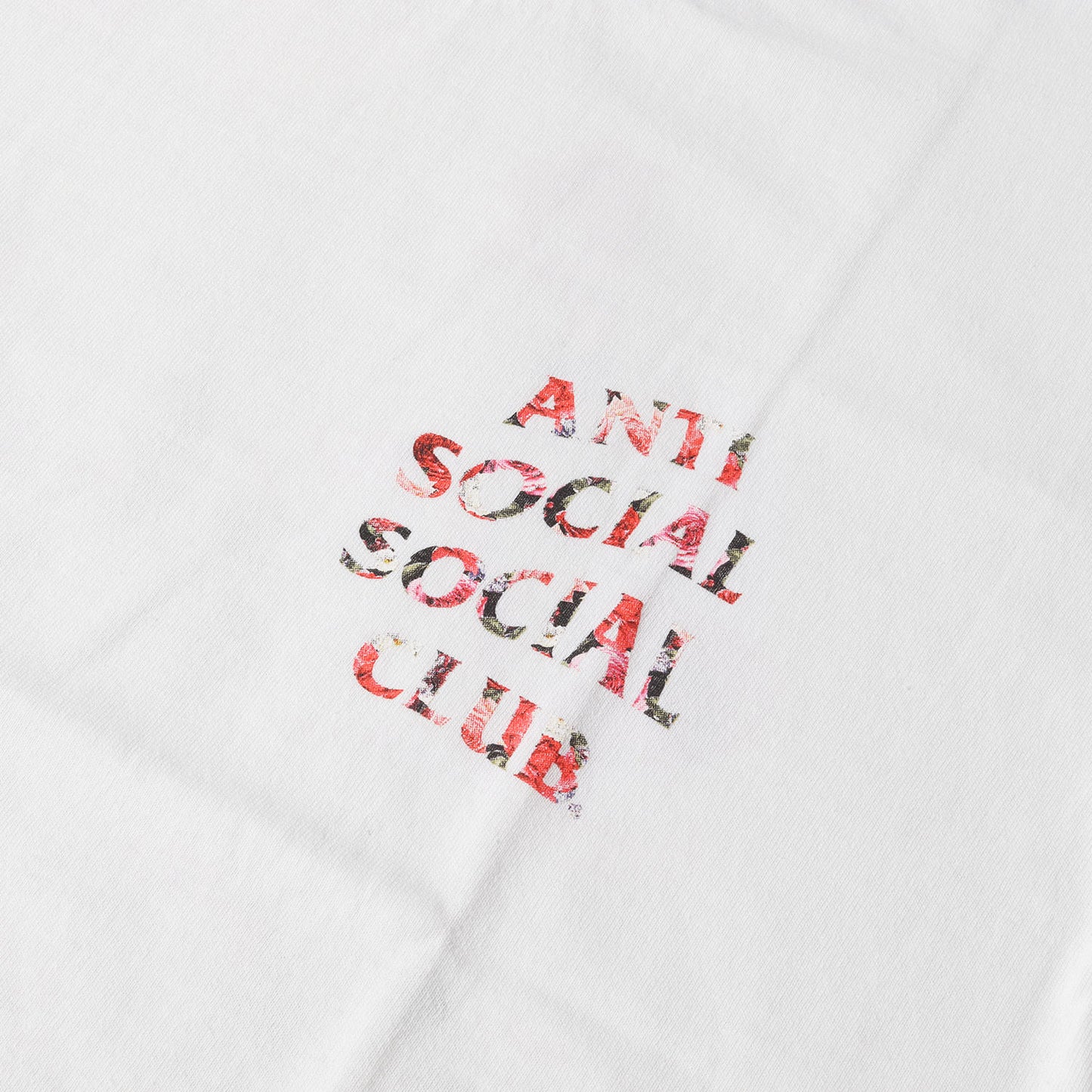 ローズ柄 ブランドロゴ Tシャツ
