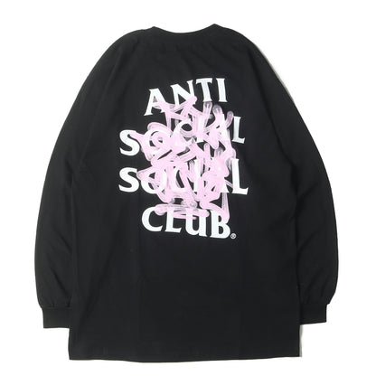 落書きロゴ ロングスリーブ Tシャツ