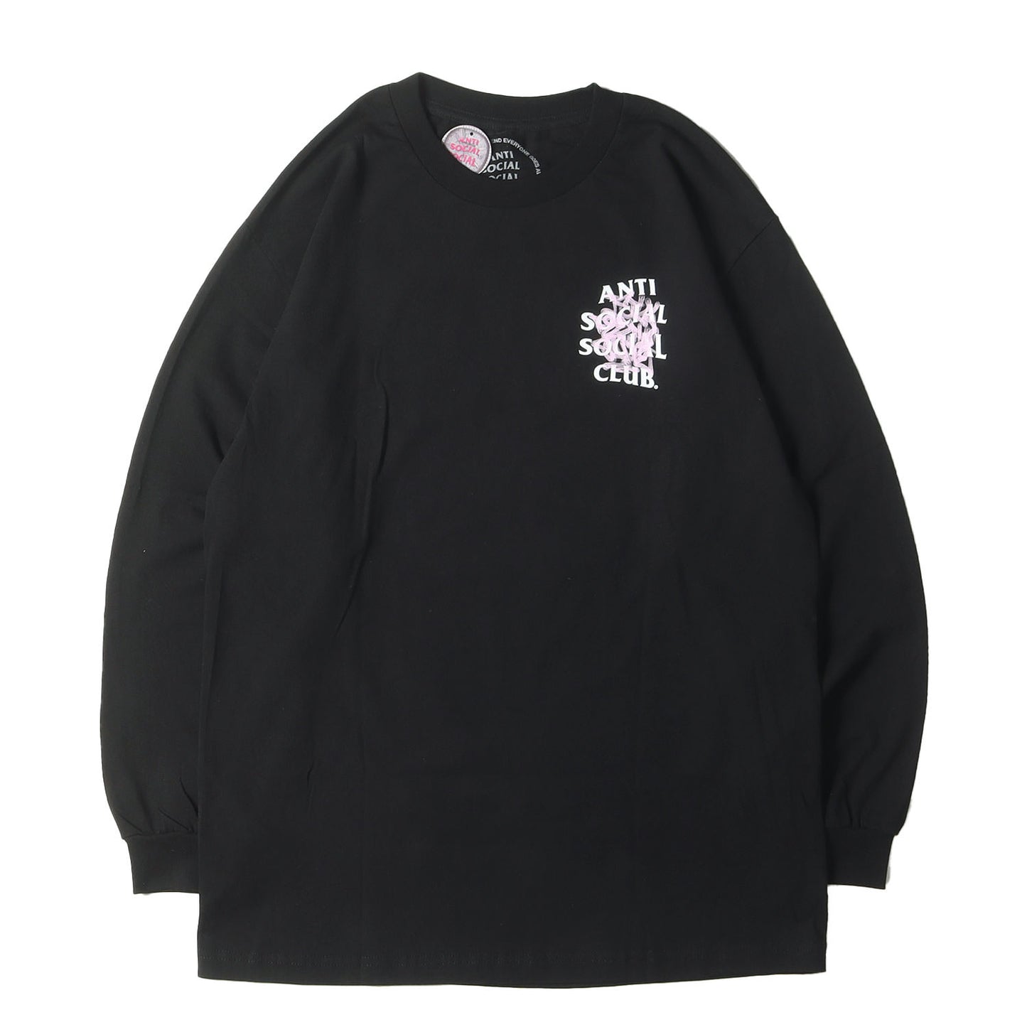 落書きロゴ ロングスリーブ Tシャツ