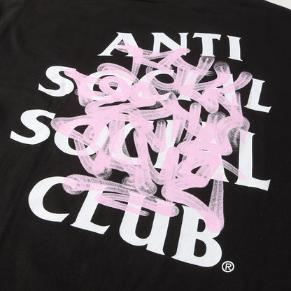 落書きロゴ ロングスリーブ Tシャツ