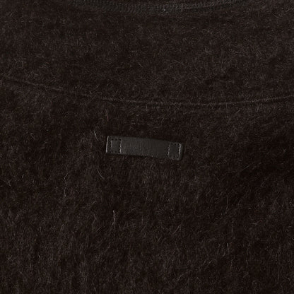 コットン/アルパカ ニット スポーツ カーディガン / ジップ セーター(Sports Cardigan)