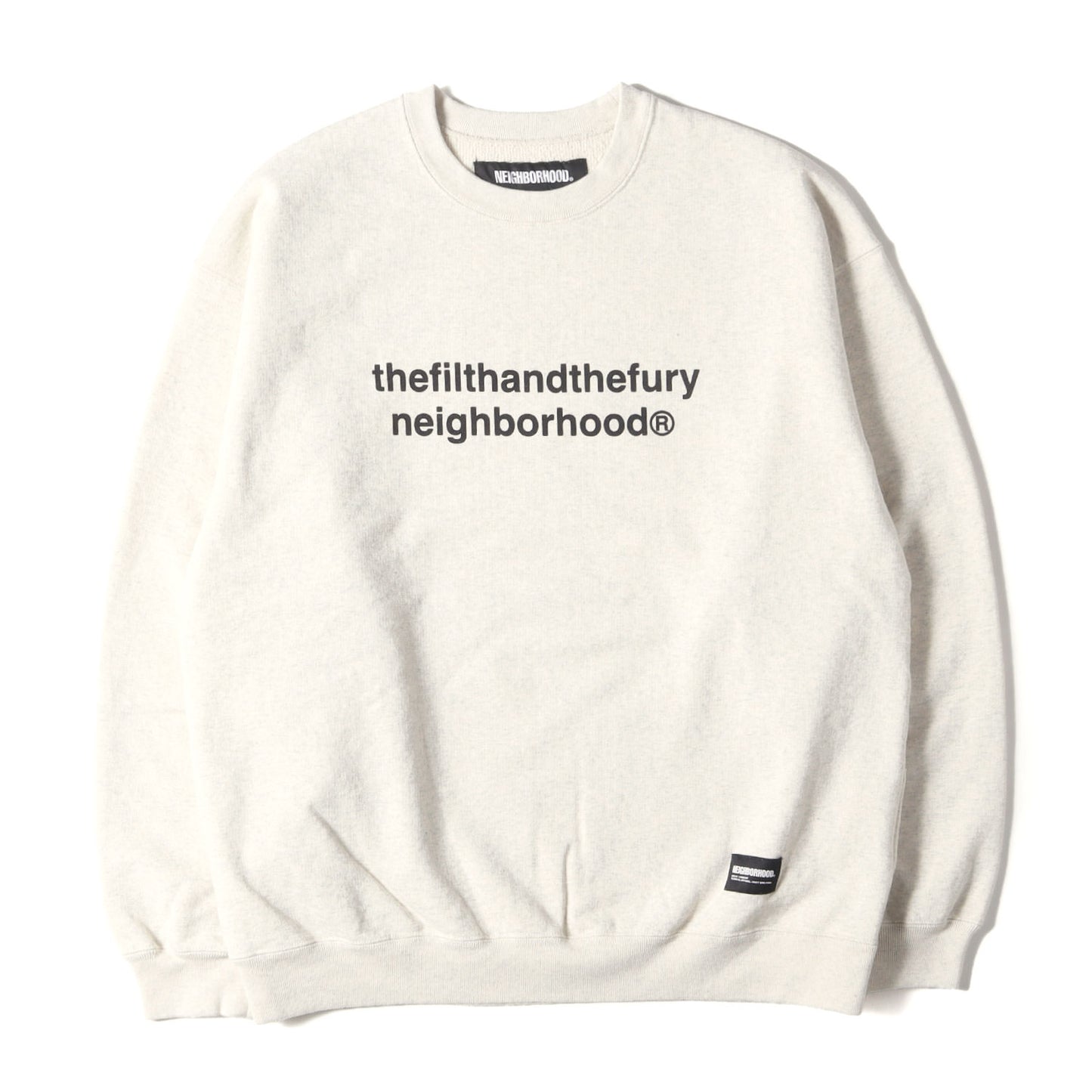 25SS ブランドロゴ クルーネック スウェット(SOLID SWEAT SHIRT LS)