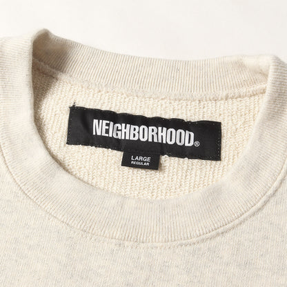 25SS ブランドロゴ クルーネック スウェット(SOLID SWEAT SHIRT LS)