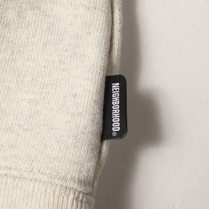25SS ブランドロゴ クルーネック スウェット(SOLID SWEAT SHIRT LS)