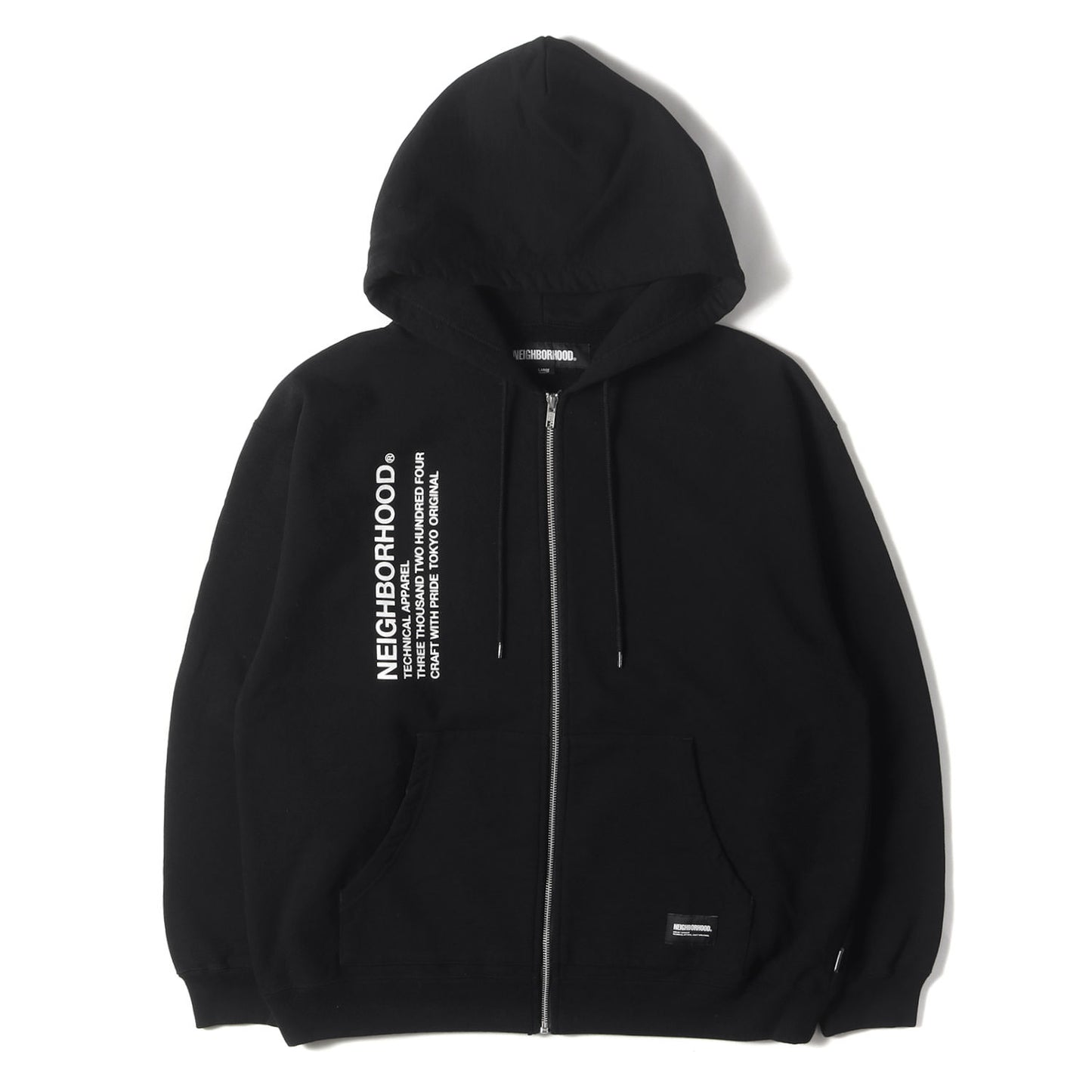 25SS ブランドロゴ ジップ スウェット パーカー(SOLID SWEAT ZIP HOODIE LS)