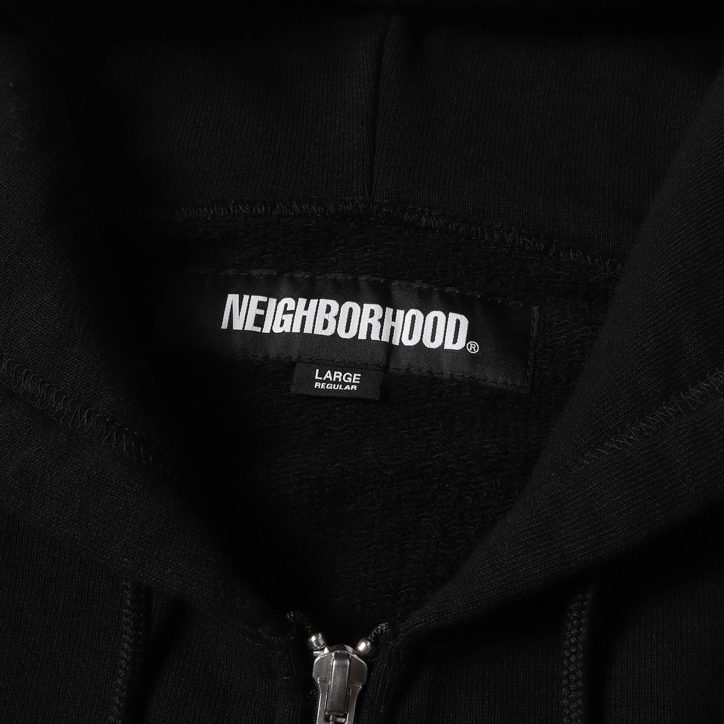 25SS ブランドロゴ ジップ スウェット パーカー(SOLID SWEAT ZIP HOODIE LS)