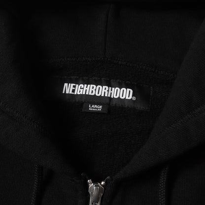 25SS ブランドロゴ ジップ スウェット パーカー(SOLID SWEAT ZIP HOODIE LS)