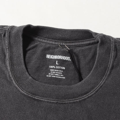 25SS 顔料染め加工 ロングスリーブ Tシャツ(NH . TEE LS-3)