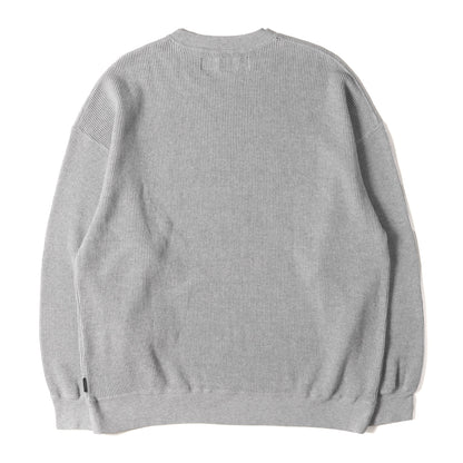 24AW ワッフル ロングスリーブ Tシャツ(WAFFLE FABRIC CREWNECK LS)