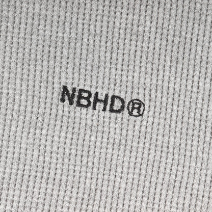 24AW ワッフル ロングスリーブ Tシャツ(WAFFLE FABRIC CREWNECK LS)