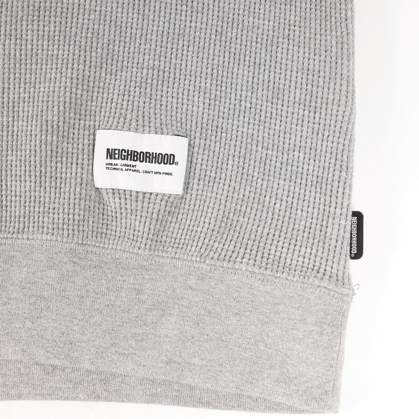 24AW ワッフル ロングスリーブ Tシャツ(WAFFLE FABRIC CREWNECK LS)