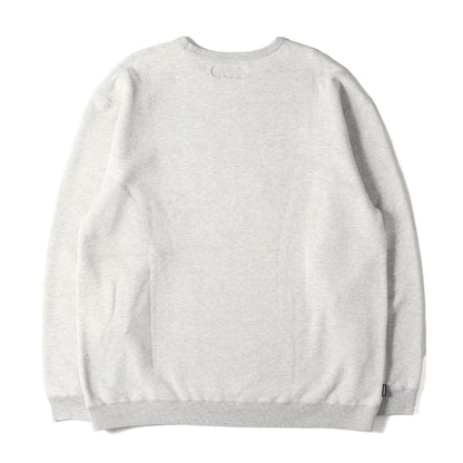 21AW NBHD アップリケロゴ スウェット(CLASSIC-S / S-CREW. LS)