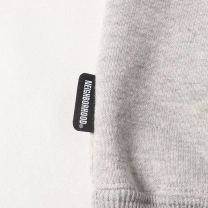 21AW NBHD アップリケロゴ スウェット(CLASSIC-S / S-CREW. LS)