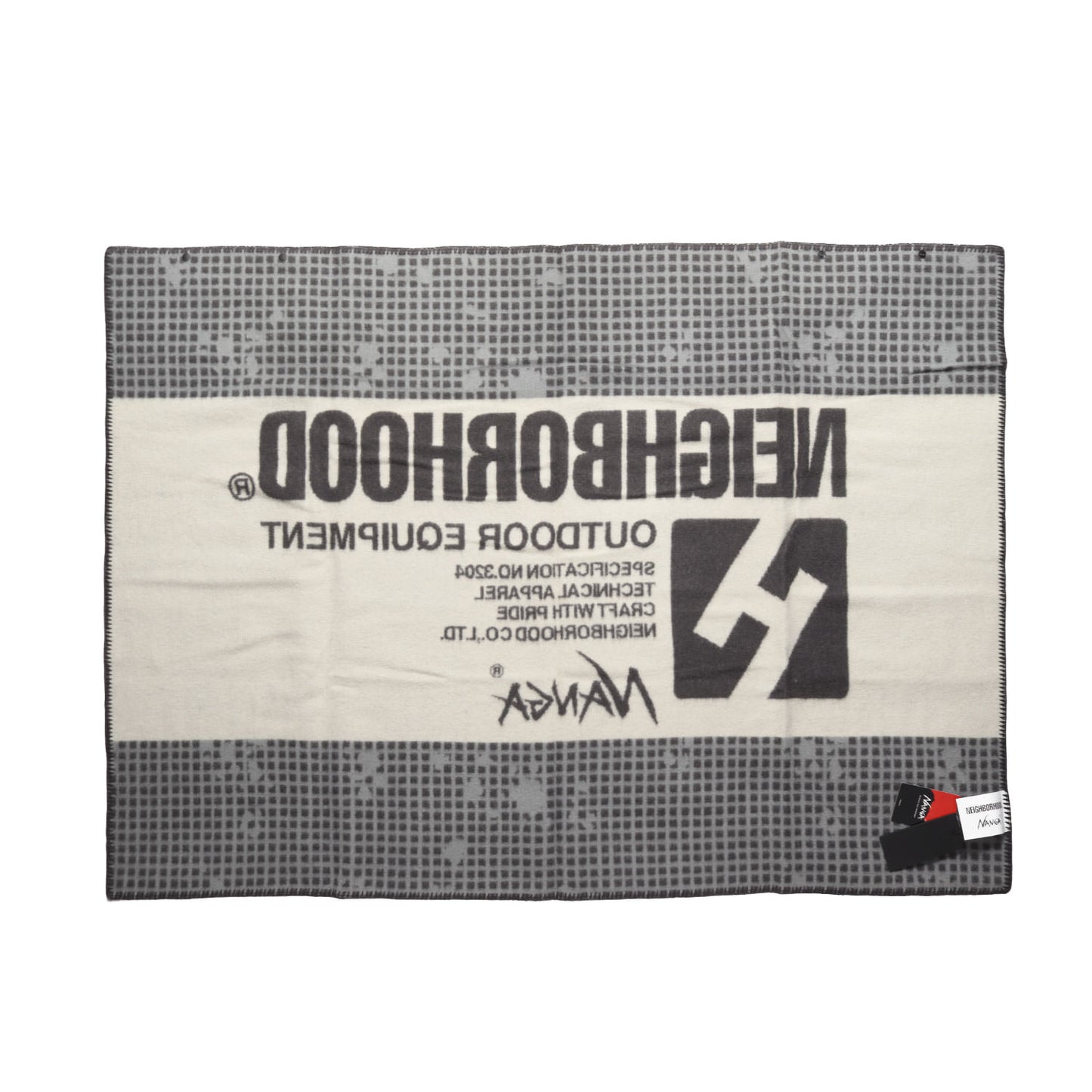 22AW ×NANGA ナイトカモ ウール ブランケット(CAMOUFLAGE BLANKET . WO)