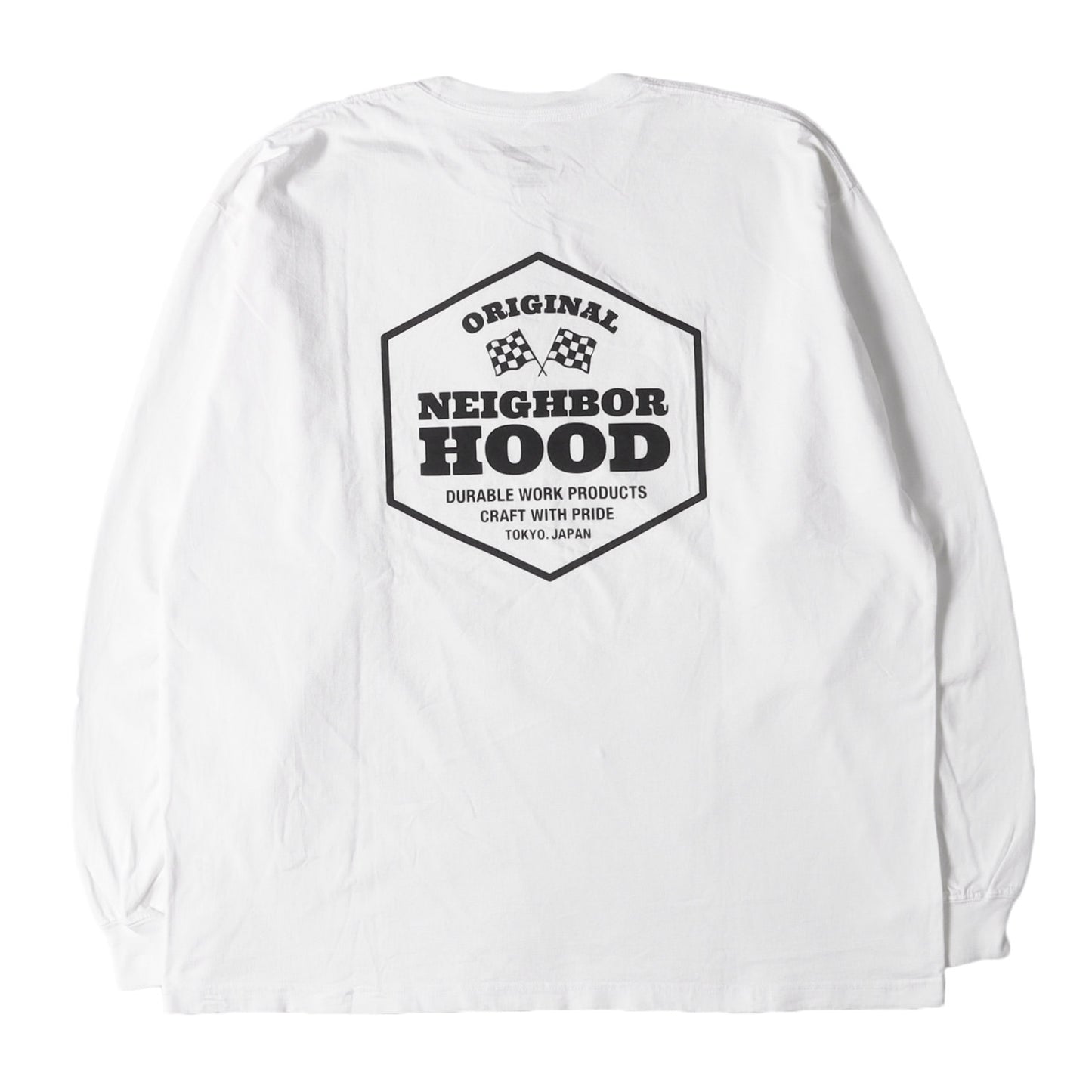 22AW フラッグロゴ ロングスリーブ Tシャツ