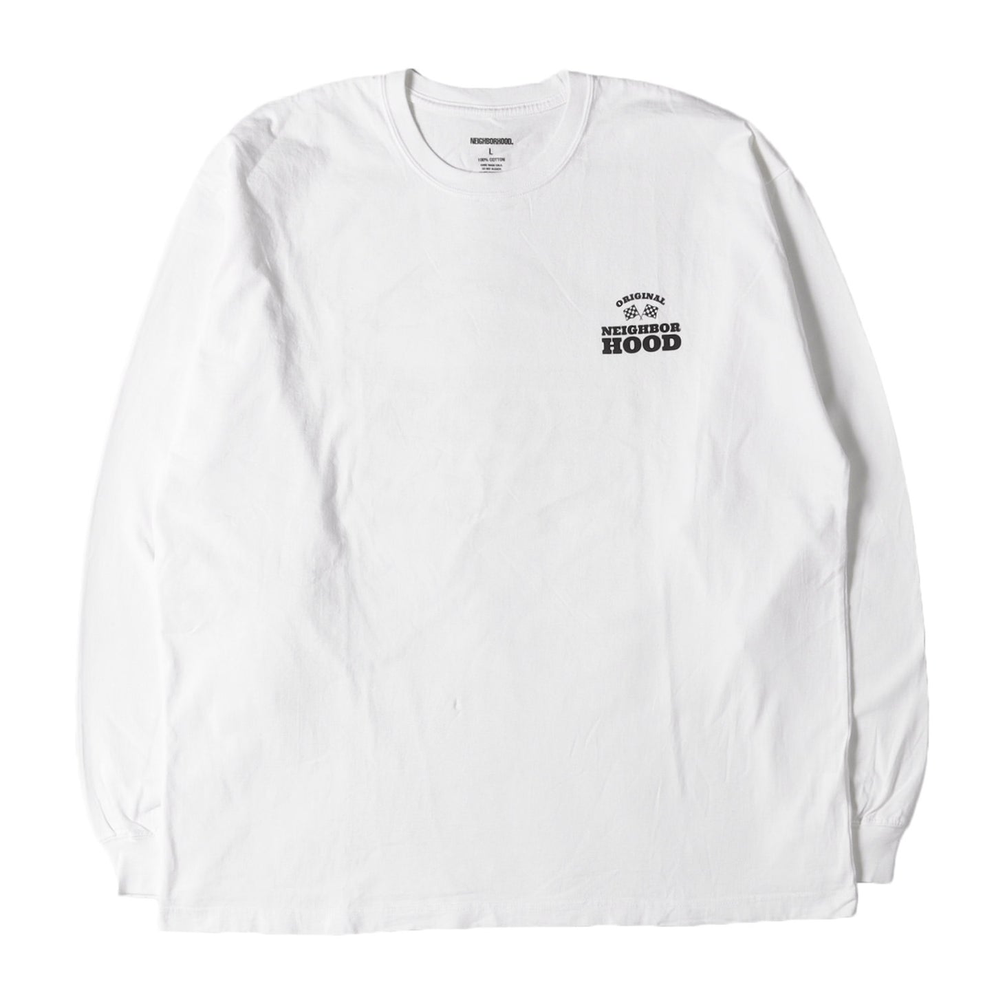22AW フラッグロゴ ロングスリーブ Tシャツ