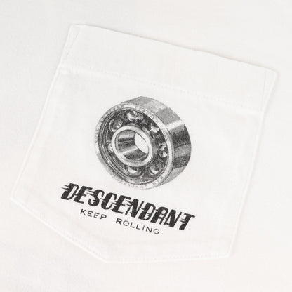 グラフィック ロングスリーブ ポケット Tシャツ